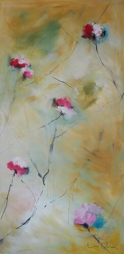 Jardines Feng Shui Grandes I di Esther Tenedor, Pittura in vendita su Singulart