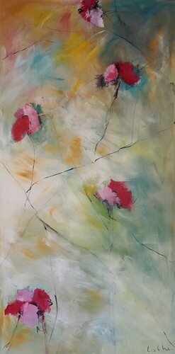 Jardines Feng Shui Grandes II di Esther Tenedor, Pittura in vendita su Singulart