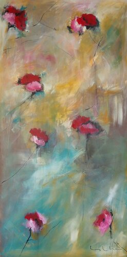 Jardines Feng Shui Grandes III di Esther Tenedor, Pittura in vendita su Singulart