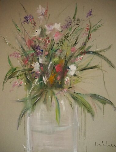Sèrie rams de la Nicolai,Romàntic 1 by Esther Tenedor, Painting for Sale on Singulart