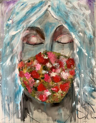 Narrativa humana I de Esther Tenedor, Pintura a la venta en Singulart