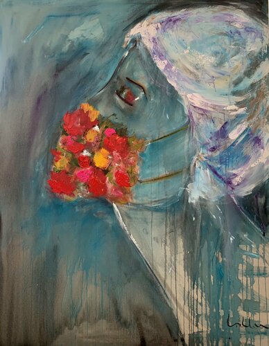 Narrativa humana II de Esther Tenedor, Pintura a la venta en Singulart