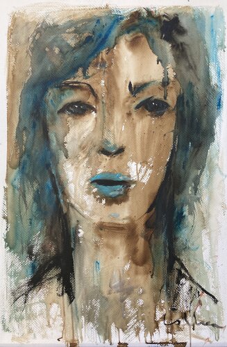 Ulls de nit van Esther Tenedor, Schilderij te koop op Singulart