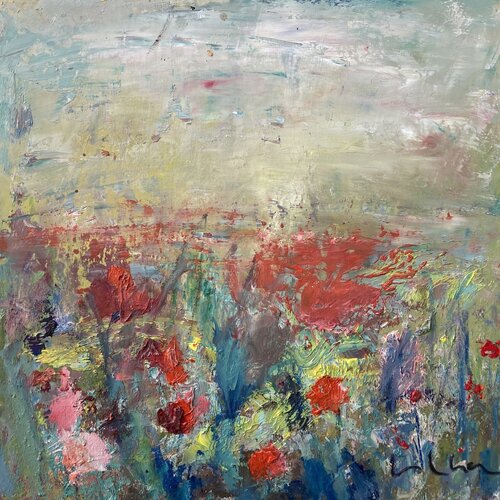 Tramuntana de roselles van Esther Tenedor, Schilderij te koop op Singulart