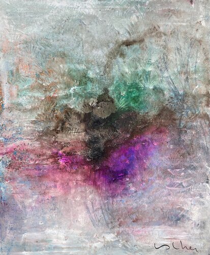 Tormenta Galáctica van Esther Tenedor, Schilderij te koop op Singulart