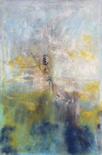 Dança entre nebuloses di Esther Tenedor, Pittura in vendita su Singulart