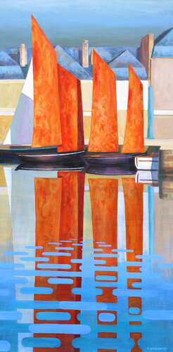 Variation 3 de Pensardine di Eric Winzenried, Pittura in vendita su Singulart