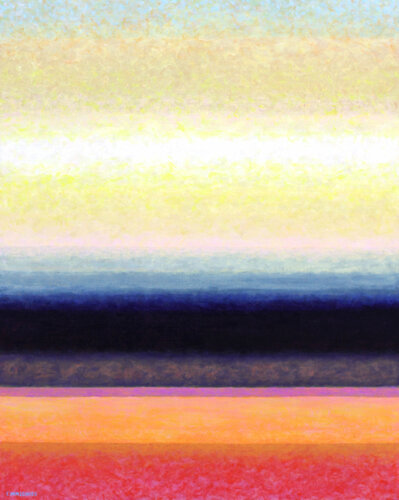 Fluid landscape van Eric Winzenried, Schilderij te koop op Singulart