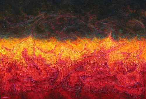 Your heart slips into their ways van Eric Winzenried, Schilderij te koop op Singulart