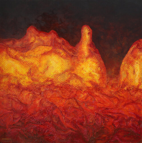 Le filet d'Esther by Eric Winzenried, Painting for Sale on Singulart