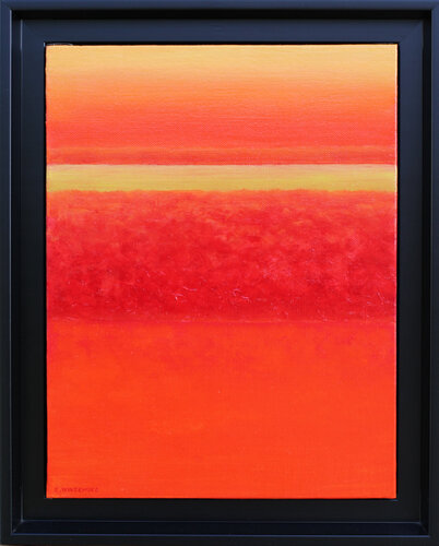 Petit paysage au bras de mer di Eric Winzenried, Pittura in vendita su Singulart