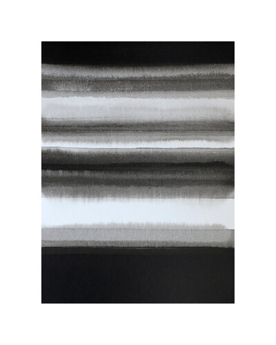 Composition Noir et blanc CNB 30D22 2310 van Eric Winzenried, Werk op papier te koop op Singulart