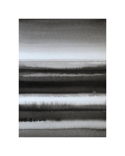 Composition Noir et blanc CNB 30D22 2311 van Eric Winzenried, Werk op papier te koop op Singulart