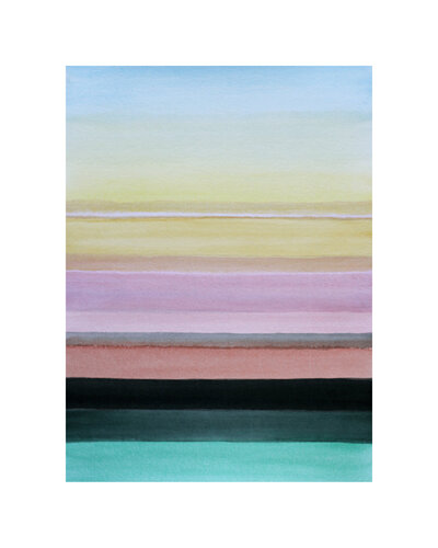 Composition colorée CC 30A18 9101 par Eric Winzenried, Œuvre sur papier en vente sur Singulart