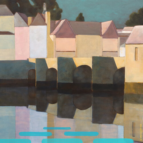 Effet de lumière sur le pont de St Goustan Eric Winzenried