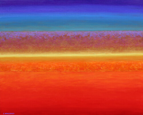 Paysage de l'aura d'automne van Eric Winzenried, Schilderij te koop op Singulart