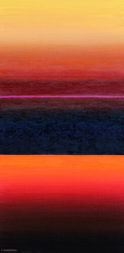 Paysage du champ d'énergie van Eric Winzenried, Schilderij te koop op Singulart