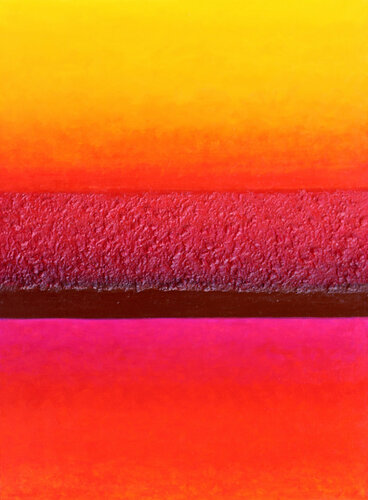 Paysage au rouge minéral di Eric Winzenried, Pittura in vendita su Singulart
