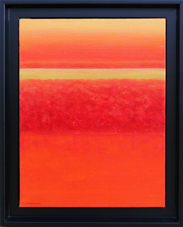 Petit paysage au bras de mer Eric Winzenried