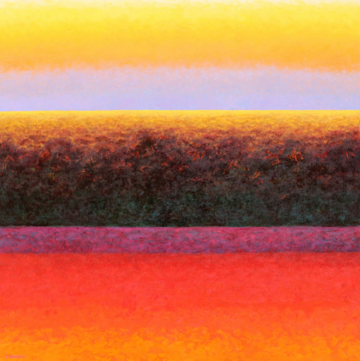 Grand contre-jour doré Eric Winzenried