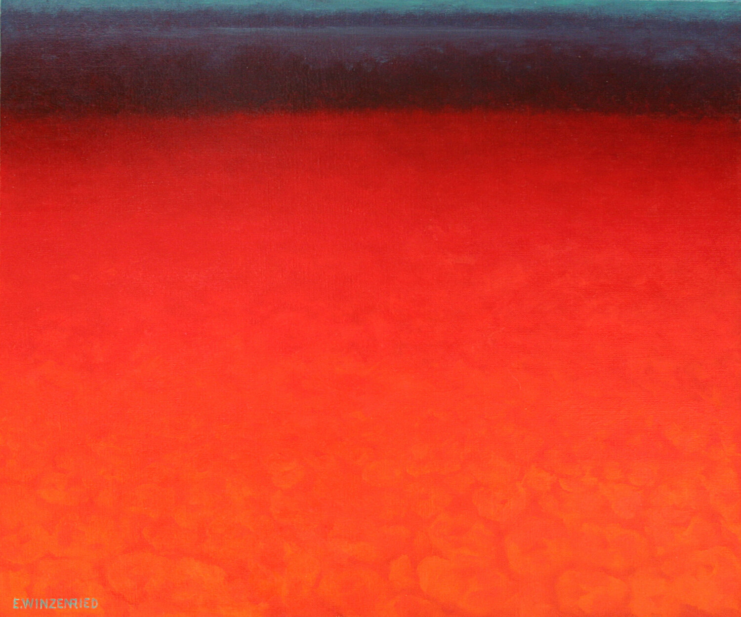 Nocturne marina sur les coquelicots Eric Winzenried