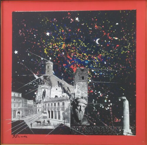 Kroton e Pythagoras di Giancarlo Siniscalchi, Pittura in vendita su Singulart
