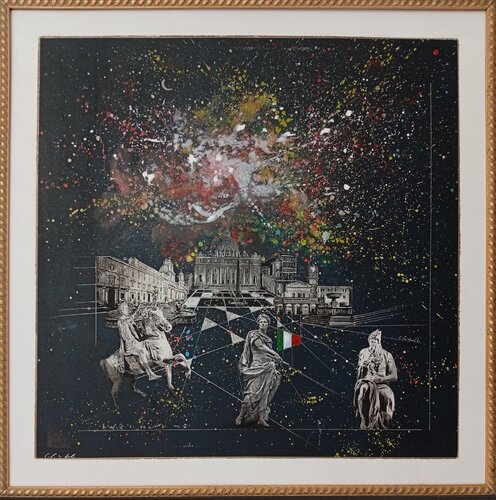ROMA CAPUT MUNDI by Giancarlo Siniscalchi, Painting for Sale on Singulart
