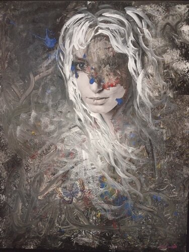 WOMAN 2 von Giancarlo Siniscalchi, Malerei kaufen auf Singulart