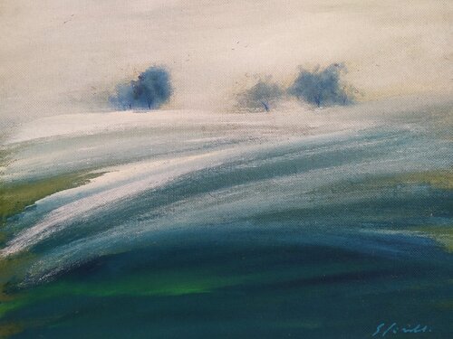 Nebbia d' inverno par Giancarlo Siniscalchi, Peinture en vente sur Singulart