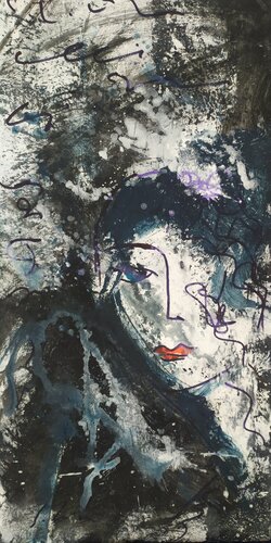 PROFILO van Giancarlo Siniscalchi, Schilderij te koop op Singulart