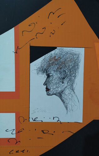 Profilo by Giancarlo Siniscalchi, 종이 for Sale on Singulart