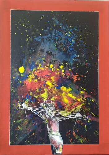 Jesus van Giancarlo Siniscalchi, Schilderij te koop op Singulart