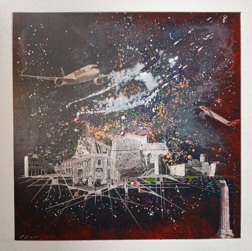CASTELLI DI CALABRIA de Giancarlo Siniscalchi, Pintura a la venta en Singulart