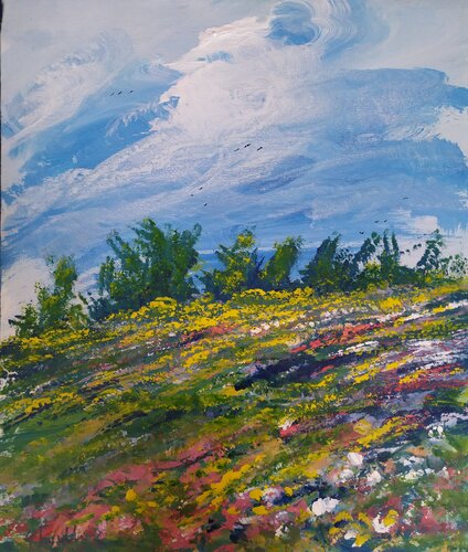 Vento..sole ..aria.. di Giancarlo Siniscalchi, Pittura in vendita su Singulart