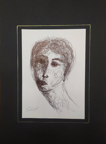 Volto by Giancarlo Siniscalchi, Work on Paper for Sale on Singulart
