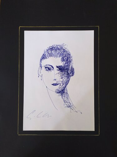 Blu by Giancarlo Siniscalchi, Work on Paper for Sale on Singulart