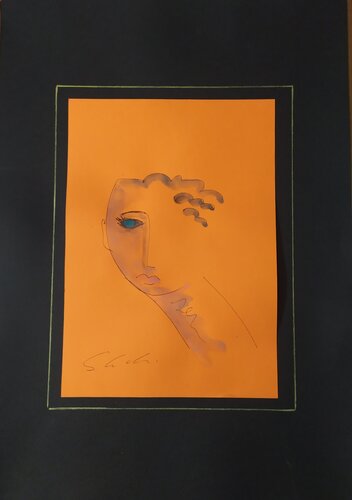 Lo specchio dell' anima by Giancarlo Siniscalchi, Work on Paper for Sale on Singulart