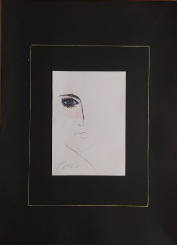 Occhi verdi by Giancarlo Siniscalchi, Work on Paper for Sale on Singulart