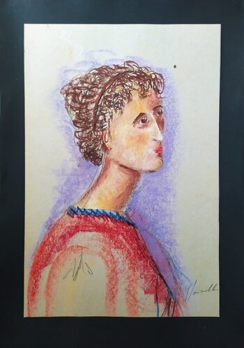 Santa Priscilla romana von Giancarlo Siniscalchi, Werk auf Papier kaufen auf Singulart