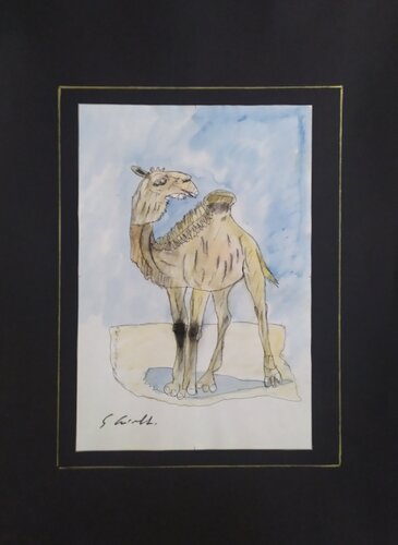 Il  cammello by Giancarlo Siniscalchi, Work on Paper for Sale on Singulart