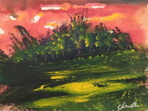 Crepuscolo by Giancarlo Siniscalchi, 종이 for Sale on Singulart