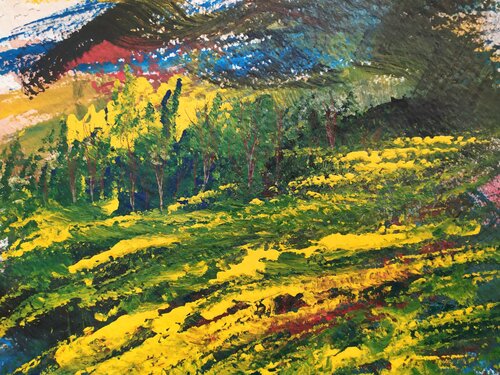 Vibrazioni d' estate van Giancarlo Siniscalchi, Schilderij te koop op Singulart