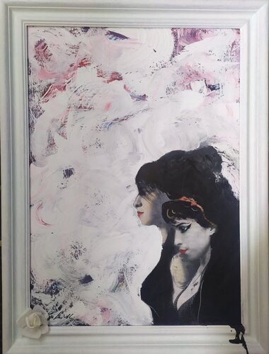 AMY WINEHOUSE.." Back tho Black by Giancarlo Siniscalchi, Other Media for Sale on Singulart