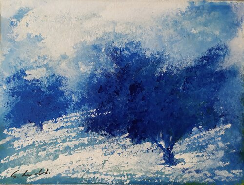 Paesaggio in blu Giancarlo Siniscalchi