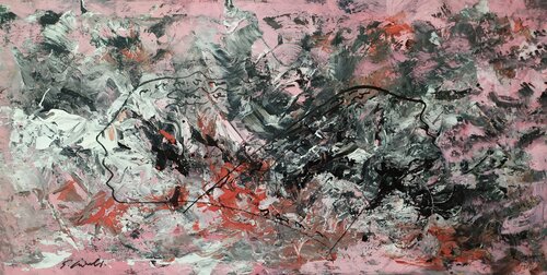 Vibrazioni e volti van Giancarlo Siniscalchi, Schilderij te koop op Singulart