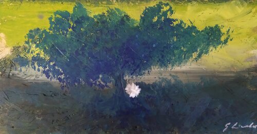 Il riposo dell' Angelo van Giancarlo Siniscalchi, Schilderij te koop op Singulart