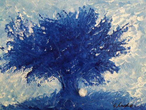 L' Angelo e l' ulivo van Giancarlo Siniscalchi, Schilderij te koop op Singulart