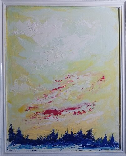 Visioni celesti par Giancarlo Siniscalchi, Peinture en vente sur Singulart