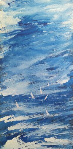 Vele di Giancarlo Siniscalchi, Pittura in vendita su Singulart