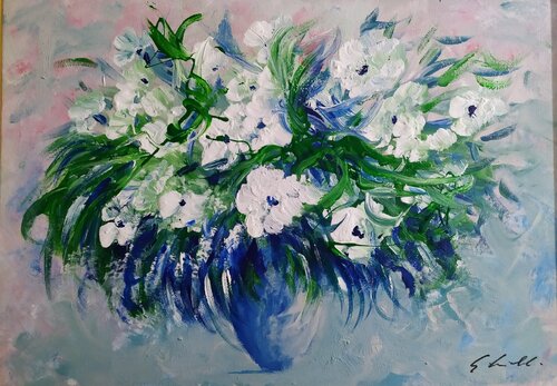 Fiori van Giancarlo Siniscalchi, Schilderij te koop op Singulart